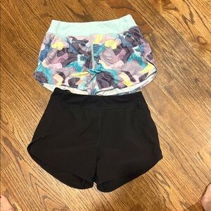 Athleta set of shorts - Black and multicolor Athletic Shorts